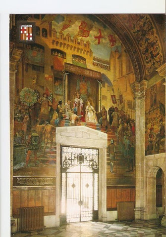 Postal 027799 : Barrio Gotico, Barcelona, Palacio de la Diputacion. 