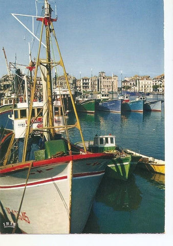 Postal 034580 : St-Jean-de-Luz Le port et Maison de lInfante