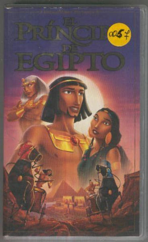 VHS Cine-Animacion: EL PRINCIPE DE EGIPTO (1999)