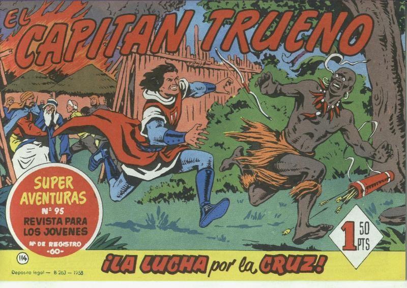 El Capitan Trueno facsimil numero 114: La lucha por la cruz