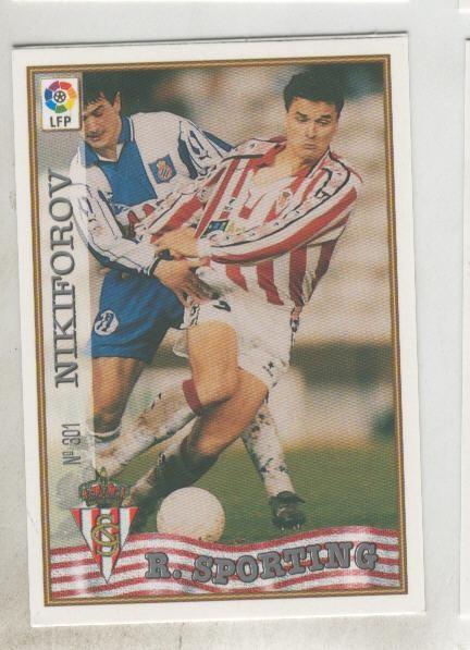 Cromo Liga 97/98: R. Sporting numero 301: Nikiforov