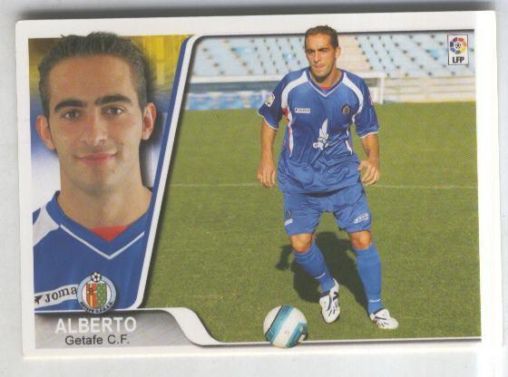 Cromo Liga 2007-2008: Getafe C.F. numero 153: Alberto