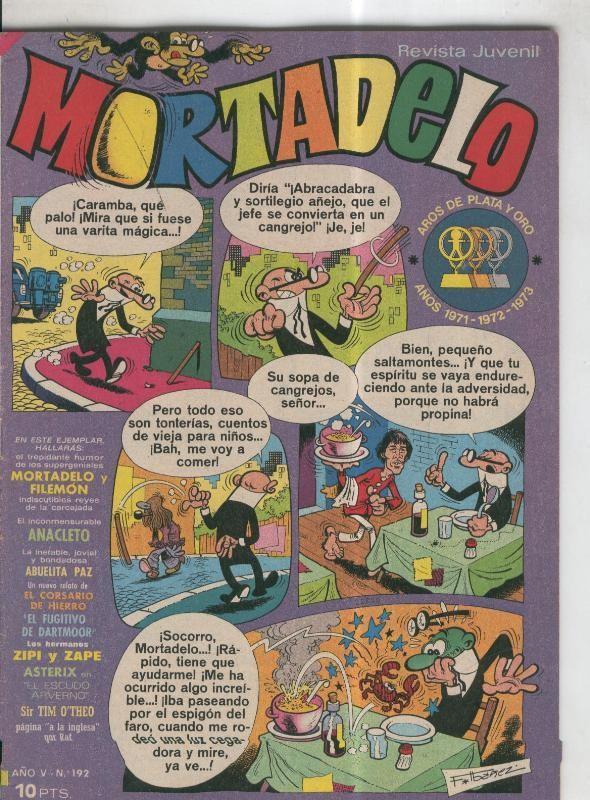 Mortadelo revista semanal numero 192