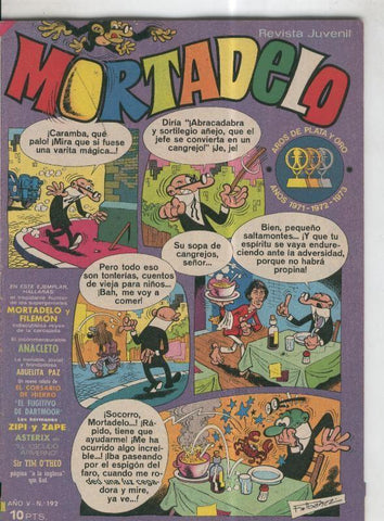 Mortadelo revista semanal numero 192