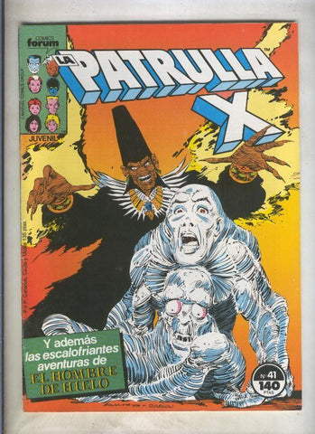 La Patrulla X volumen 1 numero 041: una era impensable (numerado 3 en trasera)