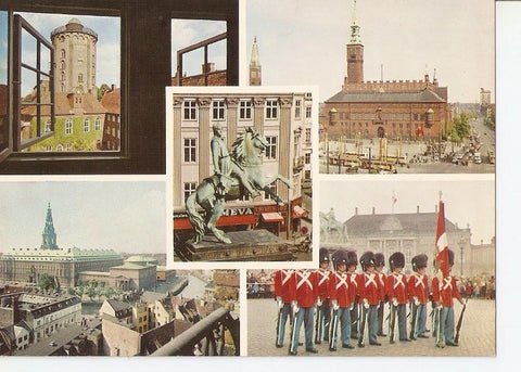 Postal 035574 : The Royal Guard in the Middle Absalon