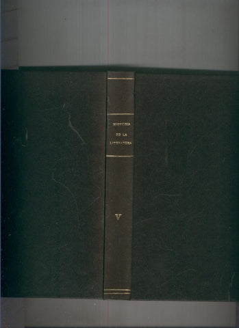 Historia de la Literatura Española.El siglo XIX Vol. V