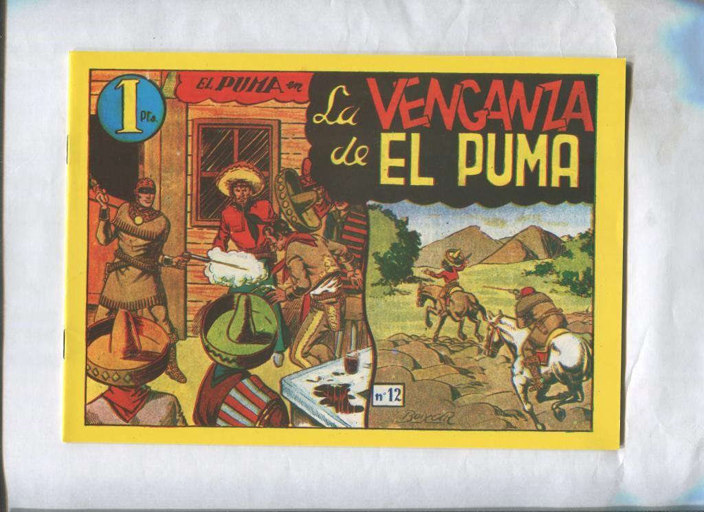 Facsimil: El Puma de Boixcar numero 12: La venganza de El Puma