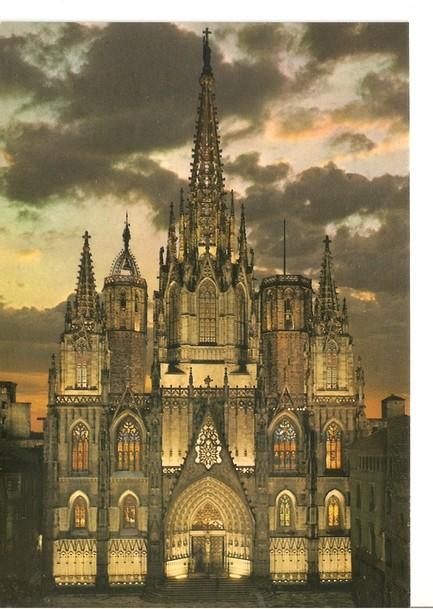 Postal 047031 : Barcelona. La Catedral