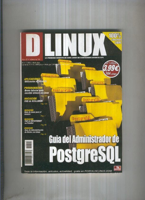 REVISTA DLINUX, Año 01 Numero 14: Guia del Administrador de PostgreSQL
