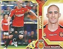 CROMO 857 LIGA 2011-12: Nunes R.C. D. Mallorca