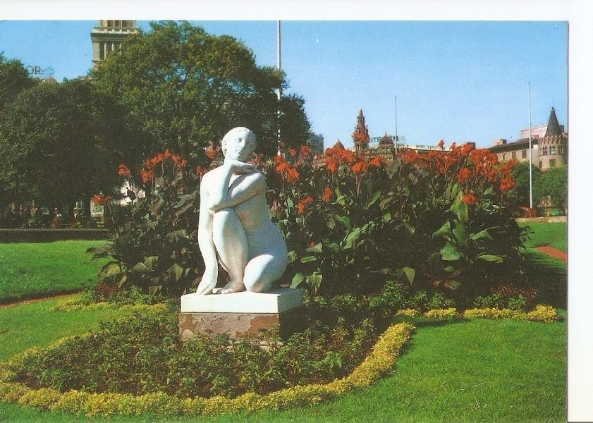 Postal 030185 : Barcelona Plaza de Cataluña