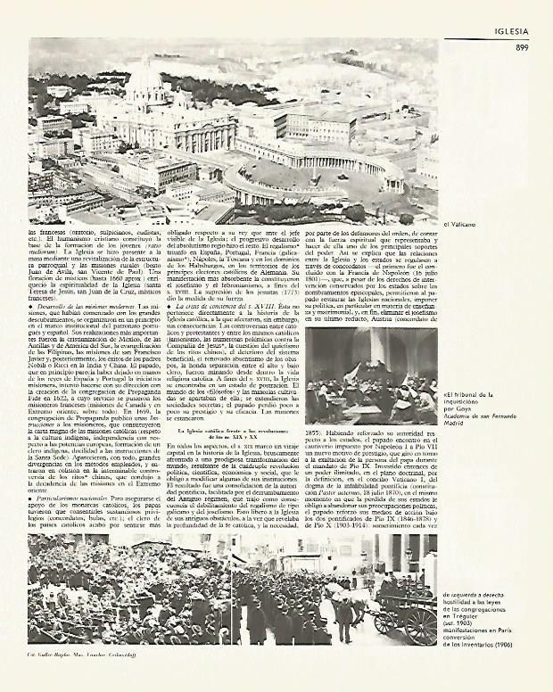 LAMINA LAROUSSE 70132: El Vaticano