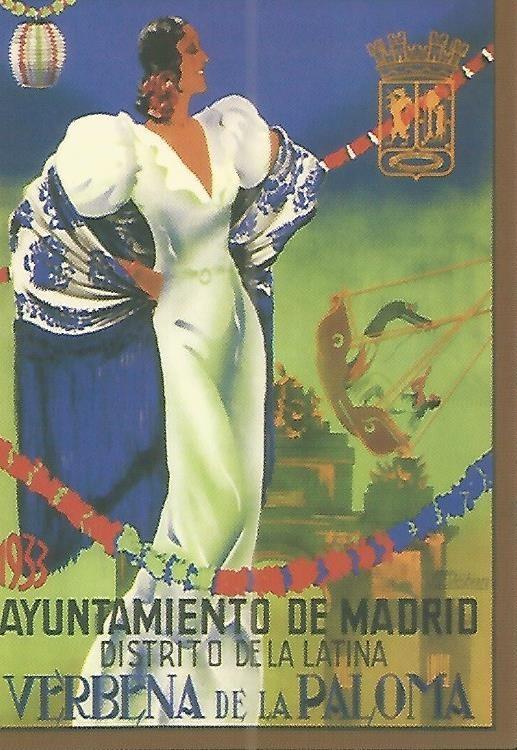 CALENDARIO PUBLICITARIO 00270: Ayuntamiento de Madrid. Verbena de la Paloma