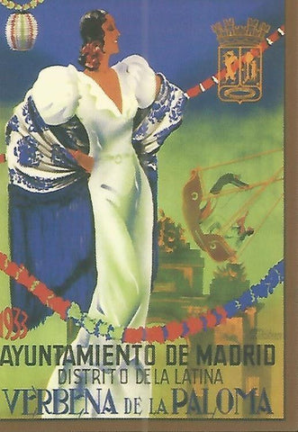CALENDARIO PUBLICITARIO 00270: Ayuntamiento de Madrid. Verbena de la Paloma