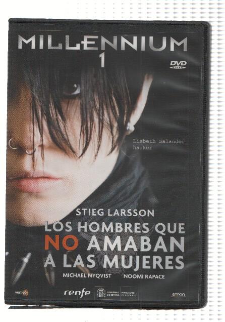 DVD-Cine: Millennium 1: LOS HOMBRES QUE NO AMABAN A LAS MUJERES - Steig Larsson 