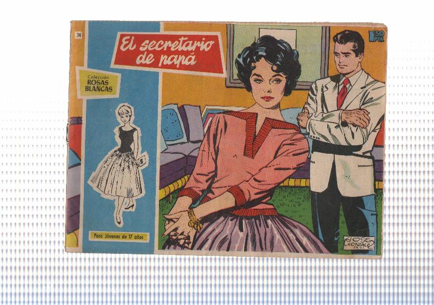 Rosas Blancas numero 030: El secretario de papa