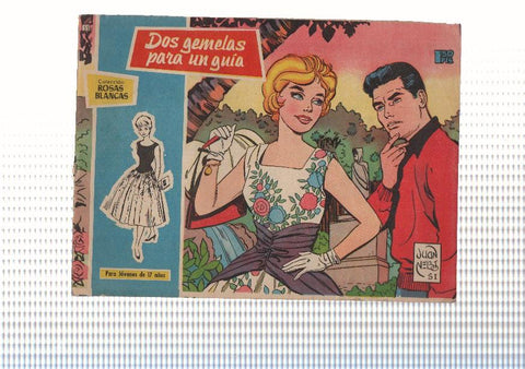 Rosas Blancas numero 055: Dos gemelas para un guia