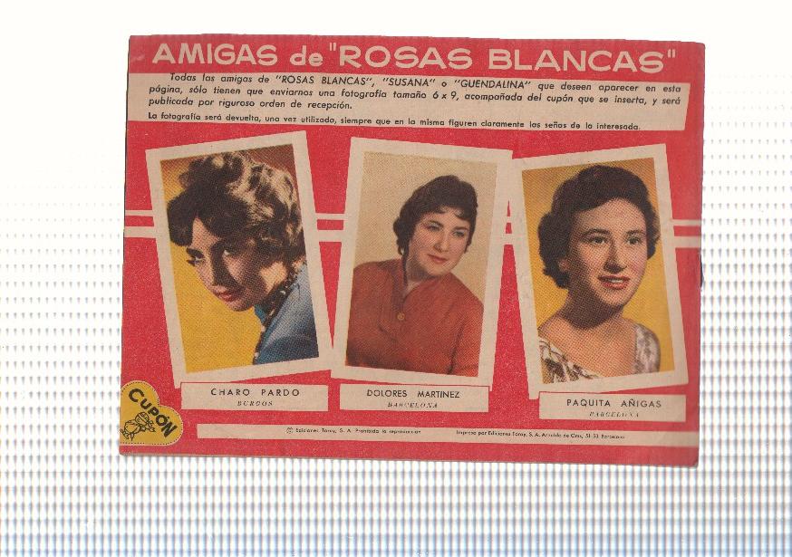 Rosas Blancas numero 055: Dos gemelas para un guia