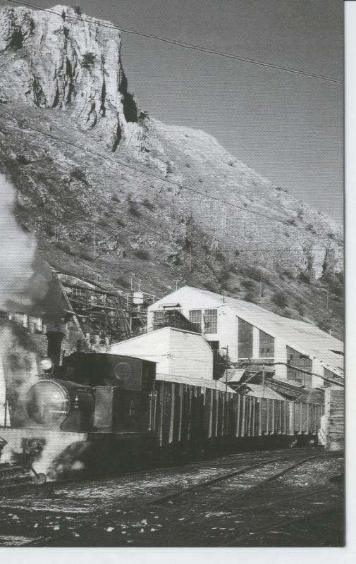 Postal 012774: Tren de mineral en Sabero, año 1988