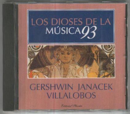 CD Musica: Coleccion Los Dioses de la Musica 93 No.46: Gershwin, Janacek