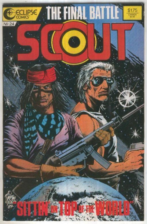 SCOUT Vol.1, No. 24: Sittin on Top of the World (Eclipse Comics 1985-1987) 