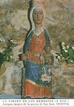 Postal 53705: VIRGEN DE LOS REMEDIOS. Segovia
