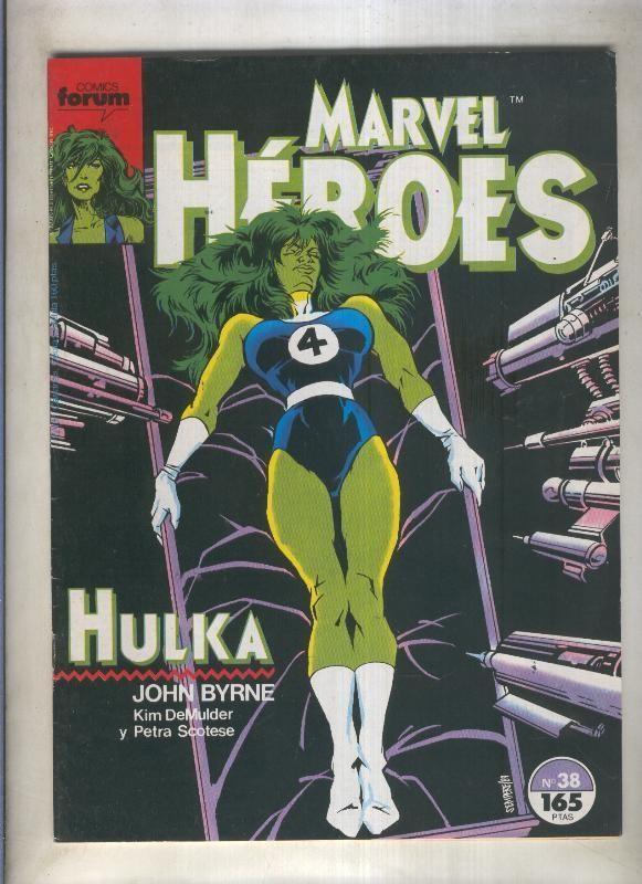 Marvel Heroes numero 38: Hulka (numerado 2 en trasera)