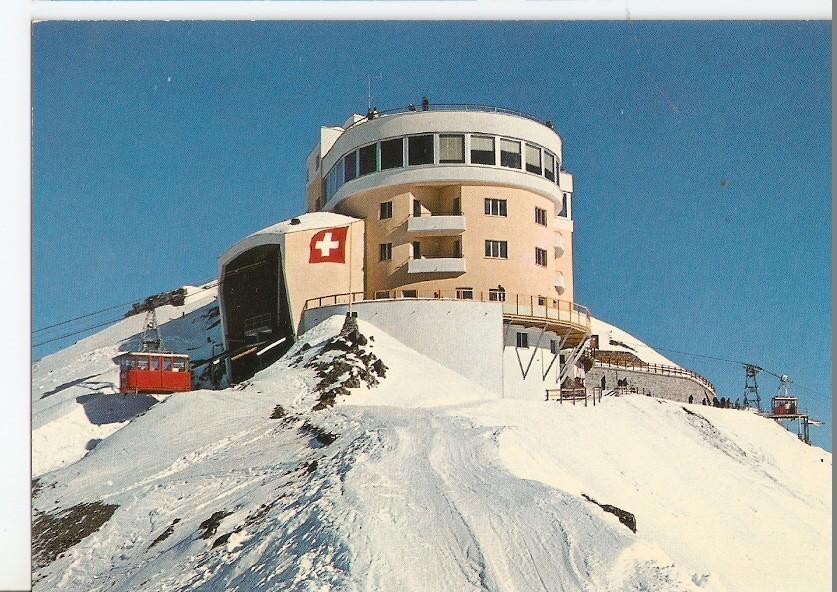 Postal 034621 : Davos. Berghotel Jakobshorn