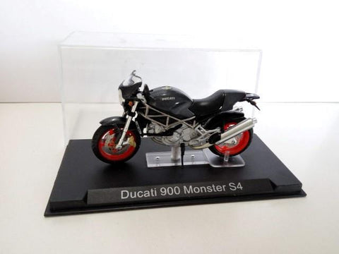 Moto Escala/Scale Diecast Moto: DUCATI MONSTER 900 S4