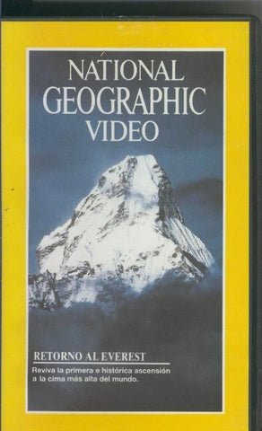 National Geographic Video VHS numero 37: Retorno al Everest