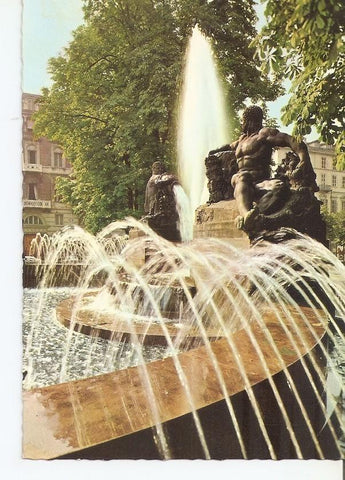 Postal 035621 : Turin - Place Soljferino et la Fontaine Angelica