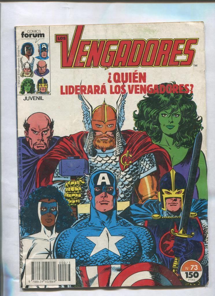 Los Vengadores volumen 1 numero 073: Decision de mando (numerado 2 en interior cubierta)