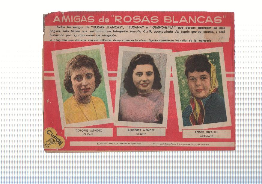 Rosas Blancas numero 076: Como tu lo deseabas