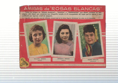 Rosas Blancas numero 076: Como tu lo deseabas