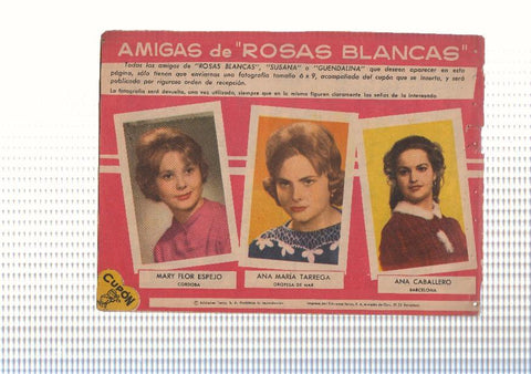 Rosas Blancas numero 086: Una Carmen americana