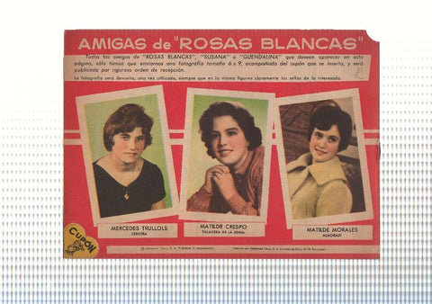 Rosas Blancas numero 101: Hoy mas que nunca