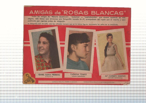 Rosas Blancas numero 132: Cosas de Adelita