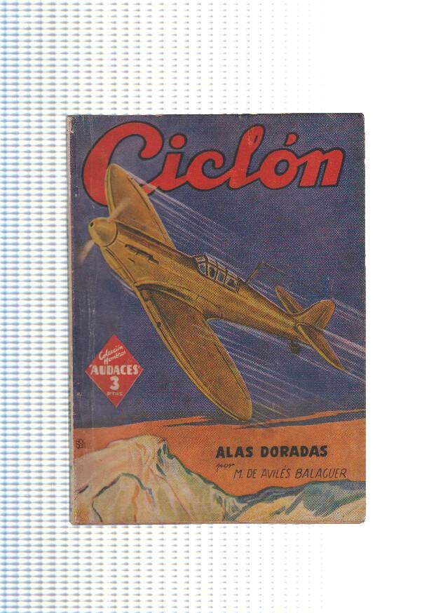 Coleccion Hombres Audaces: Ciclon: alas doradas