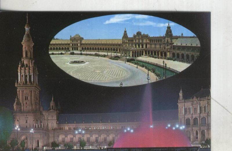 Postal: Sevilla-Plaza de España