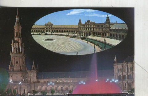 Postal: Sevilla-Plaza de España