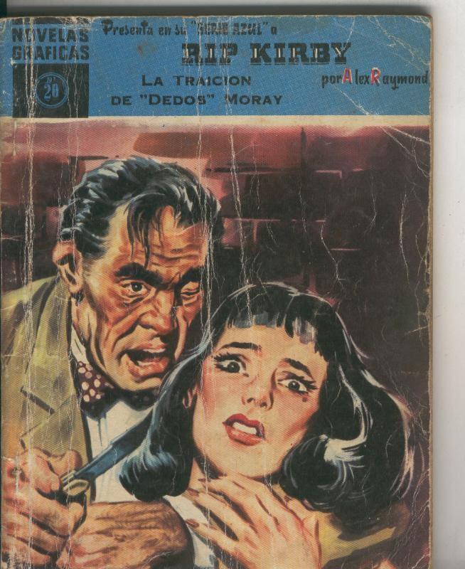 Rip Kirby serie azul numero 20: La traicion de Dedos Moray