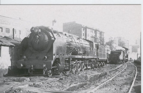 Postal 012273: Locomotoras de Vapor 241-2201 2257  