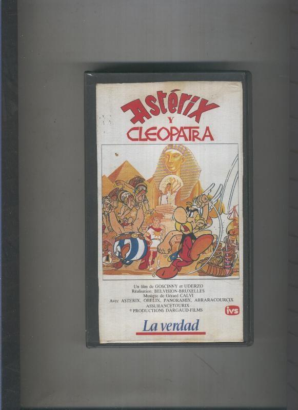 Video VHS: Asterix y Cleopatra