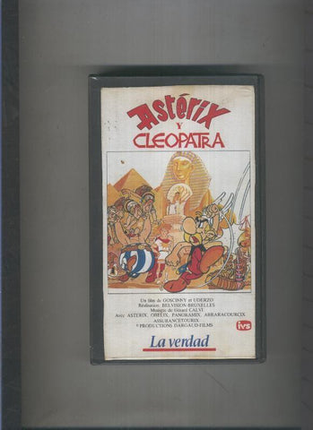 Video VHS: Asterix y Cleopatra