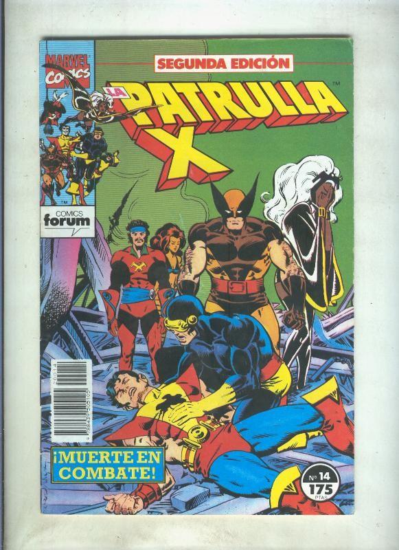 La Patrulla X volumen 1 segunda edicion numero 14 (numerado 1 en trasera)
