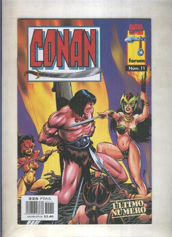 Conan nueva serie numero 11 (numerado 2 en interior cubierta)