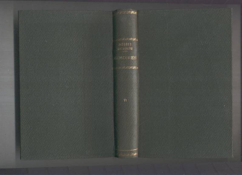 Memoires de Jacques Casanova de Seingalt Tomo V