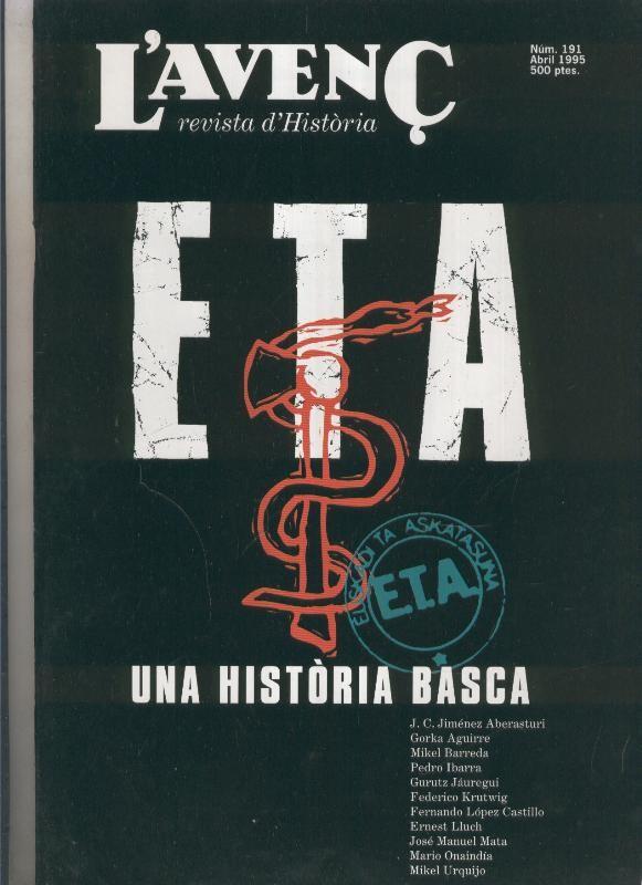 L'Avenç numero 191: ETA una historia basca