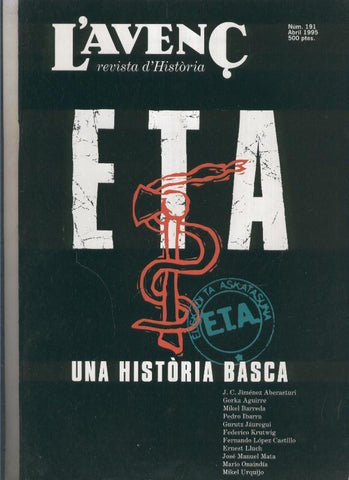 L'Avenç numero 191: ETA una historia basca